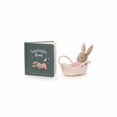 Jellycat Goodnight Bunny and Rock-A-Bye Bunny Australia | 264579HZP